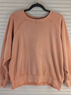 J.Crew Peach Soft Knit Raglan Crewneck Sweatshirt - Size Small